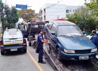 Carro furtado é recuperado pela Guarda Municipal de VR