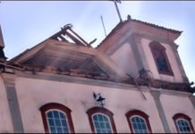 Homem morre ao cair de obra em igreja de Paty do Alferes