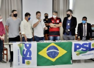 PSL anuncia apoio a Rodrigo Drable, em Barra Mansa