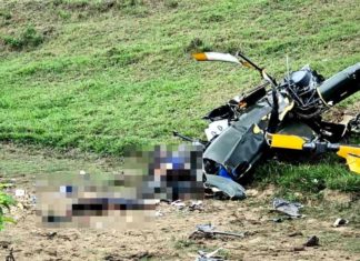 Identificado dois mortos na queda de aeronave em Rio Claro